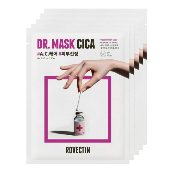 ROVECTIN - Skin Essentials Dr. Mask Cica Pack - 5stukken Top Merken Winkel